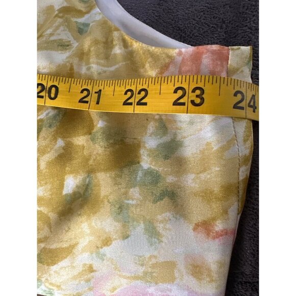 Talbots 20WP Silk Floral Dress Women’s Elegant Spring Summer Cottagecore Chic - Picture 10 of 11